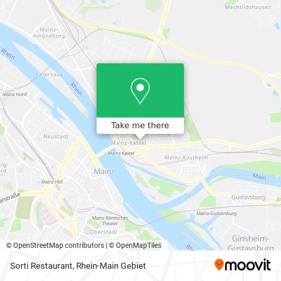 Sorti Restaurant map