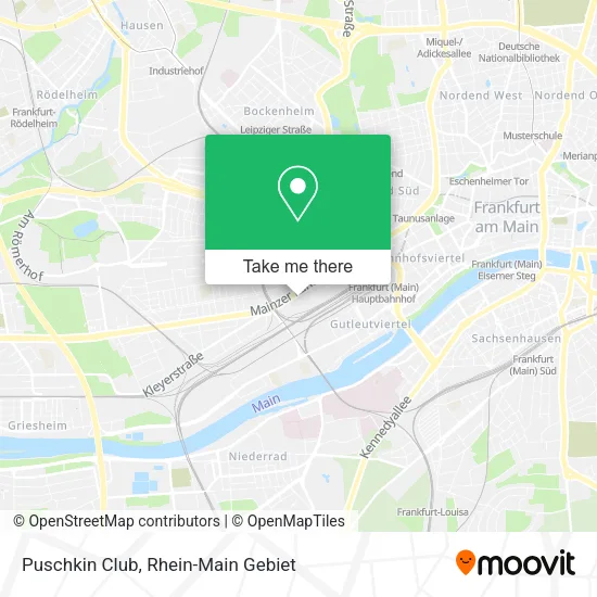 Карта Puschkin Club