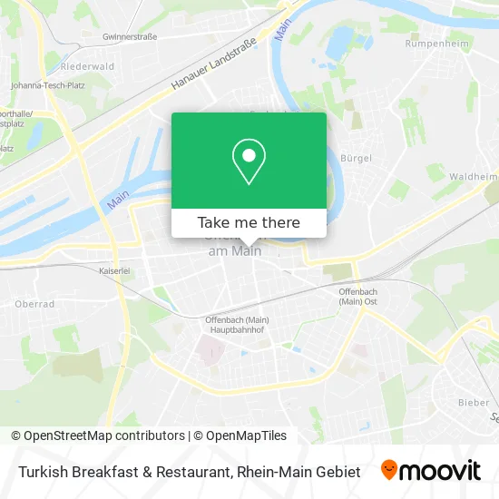 Карта Turkish Breakfast & Restaurant