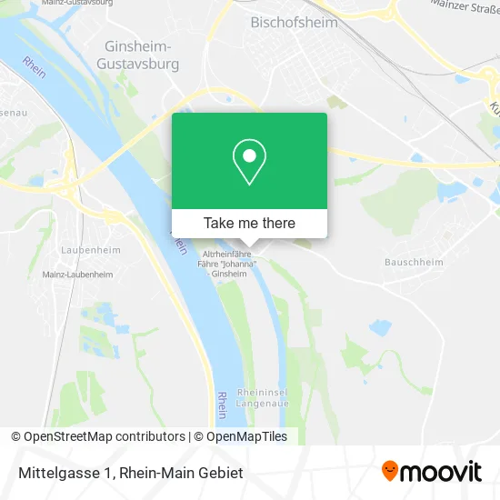 Карта Mittelgasse 1