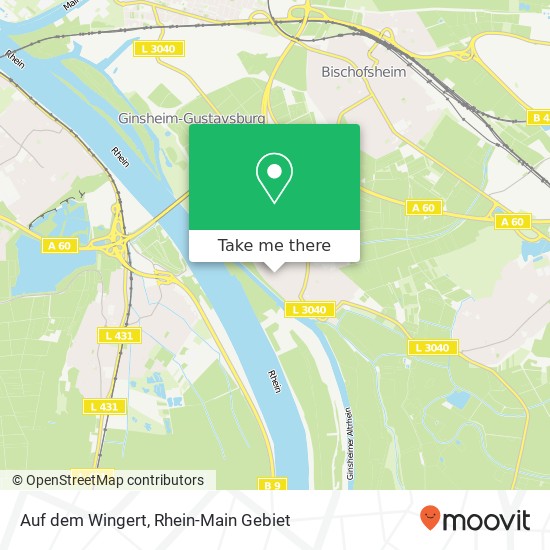 Auf dem Wingert map