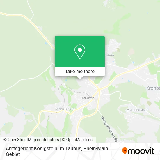 Карта Amtsgericht Königstein im Taunus