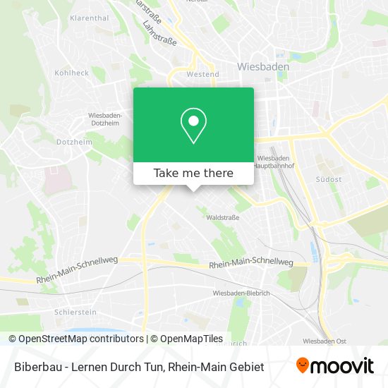 Biberbau - Lernen Durch Tun map