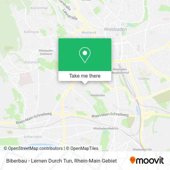 Карта Biberbau - Lernen Durch Tun