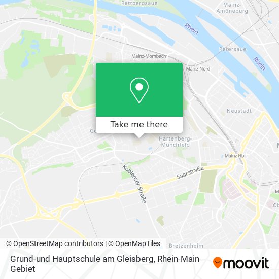 Grund-und Hauptschule am Gleisberg map