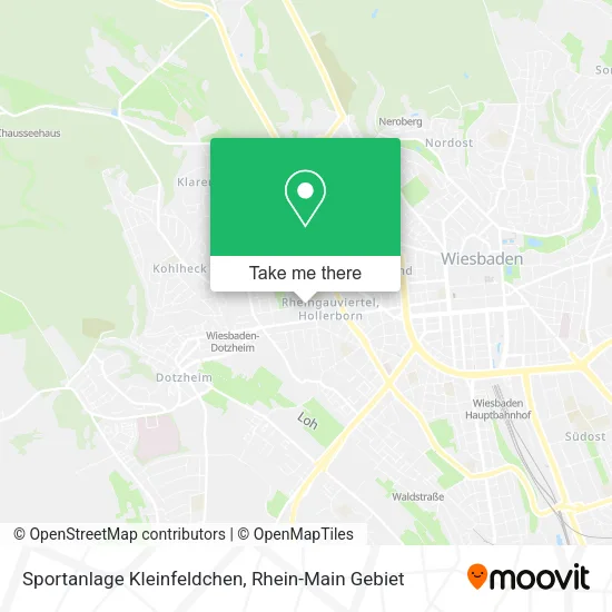 Карта Sportanlage Kleinfeldchen