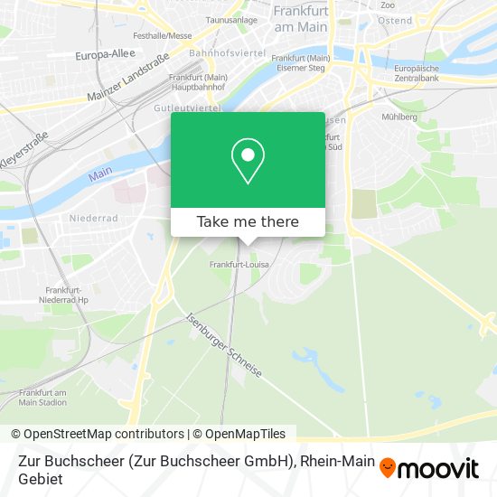 Zur Buchscheer (Zur Buchscheer GmbH) map