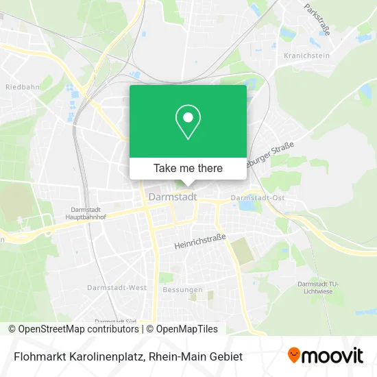 Карта Flohmarkt Karolinenplatz