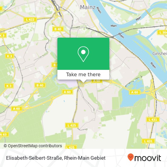 Elisabeth-Selbert-Straße map