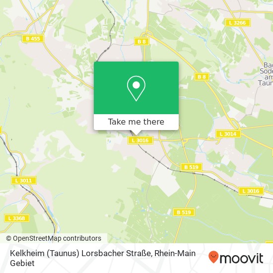 Kelkheim (Taunus) Lorsbacher Straße map