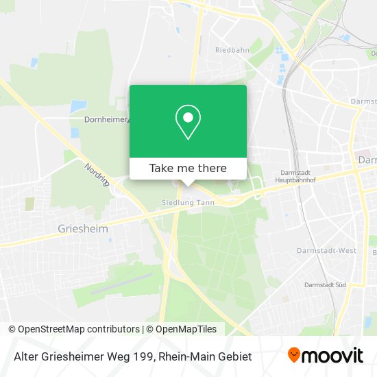 Карта Alter Griesheimer Weg 199