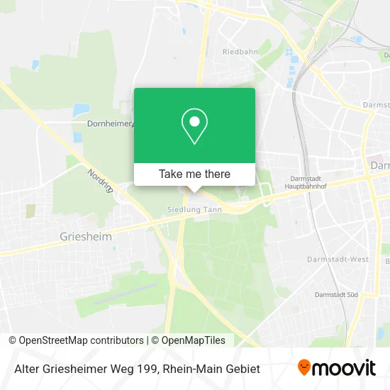 Карта Alter Griesheimer Weg 199