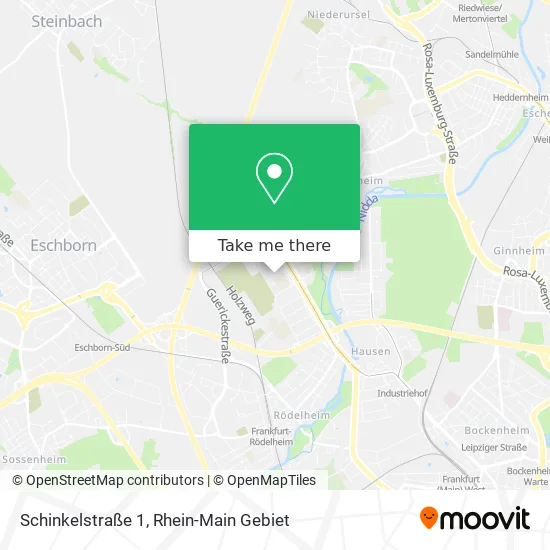 Карта Schinkelstraße 1
