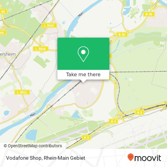 Vodafone Shop map