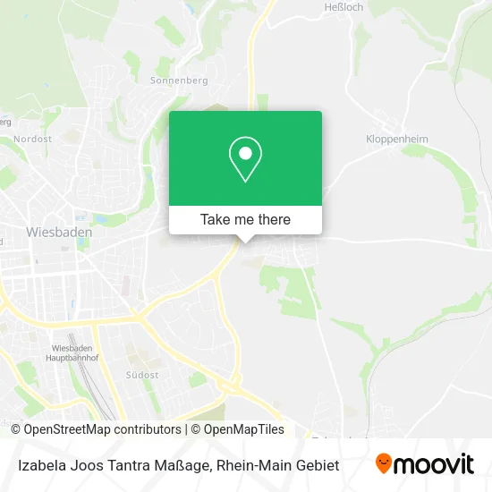 Карта Izabela Joos Tantra Maßage