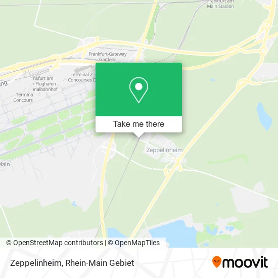 Карта Zeppelinheim