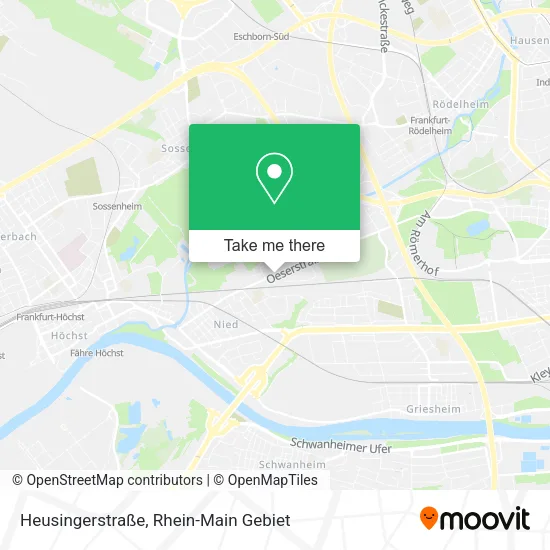 Карта Heusingerstraße