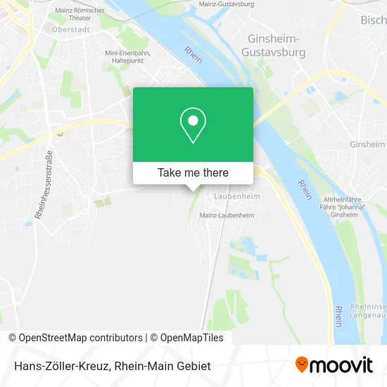 Карта Hans-Zöller-Kreuz