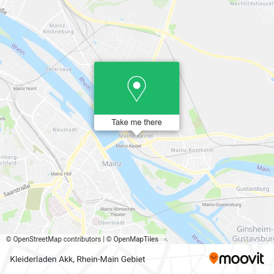 Карта Kleiderladen Akk