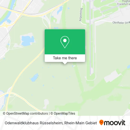 Карта Odenwaldklubhaus Rüsselsheim