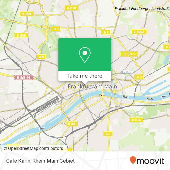 Cafe Karin map