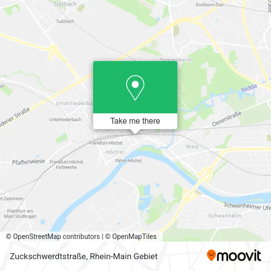 Карта Zuckschwerdtstraße