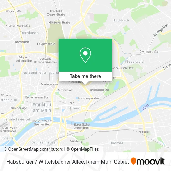 Карта Habsburger / Wittelsbacher Allee