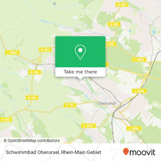 Schwimmbad Oberursel map