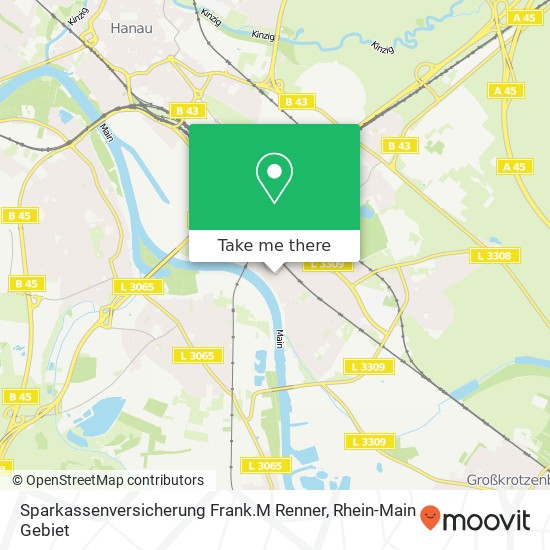 Sparkassenversicherung Frank.M Renner map