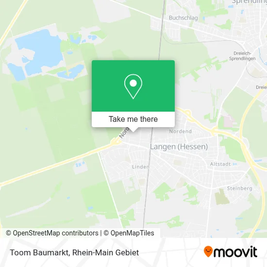 Toom Baumarkt map