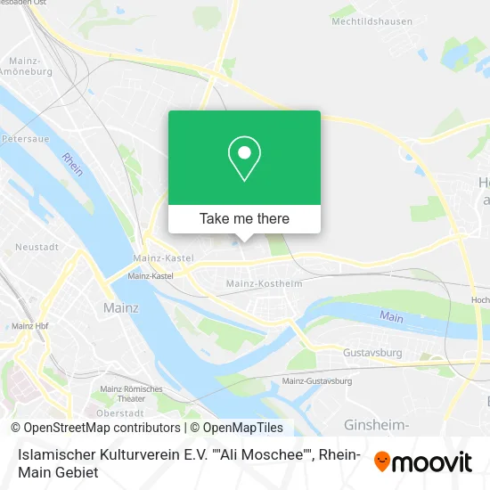 Карта Islamischer Kulturverein E.V. ""Ali Moschee""