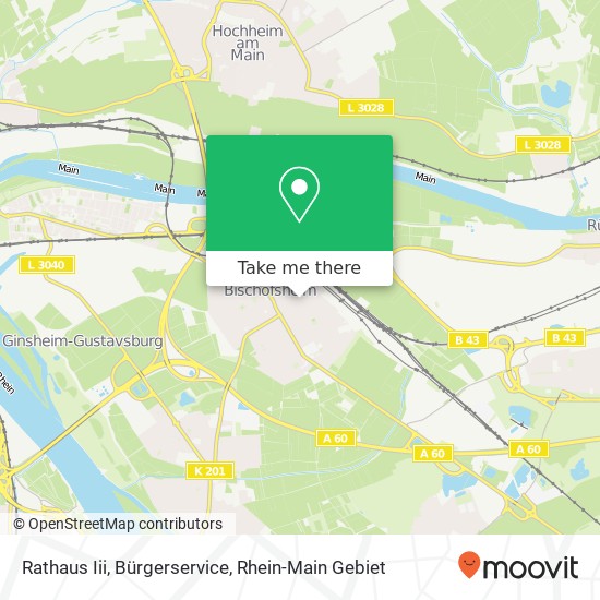 Rathaus Iii, Bürgerservice map