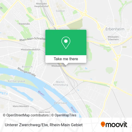 Карта Unterer Zwerchweg/Elw