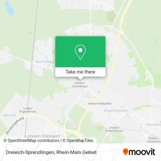 Карта Dreieich-Sprendlingen
