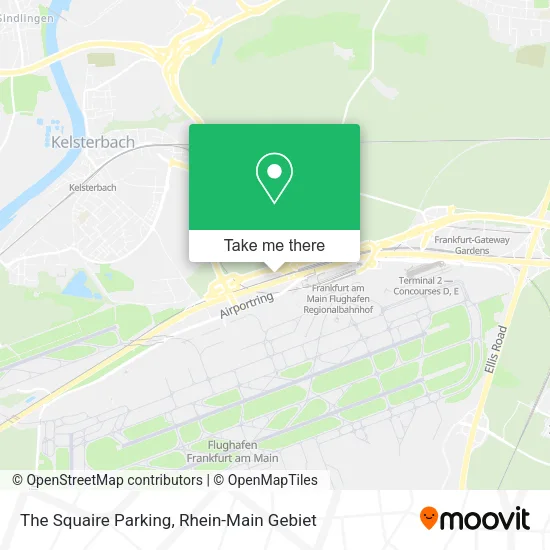 Карта The Squaire Parking