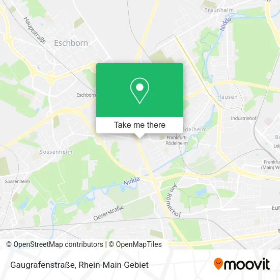 Карта Gaugrafenstraße