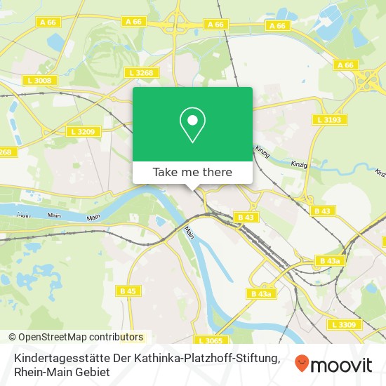 Kindertagesstätte Der Kathinka-Platzhoff-Stiftung map