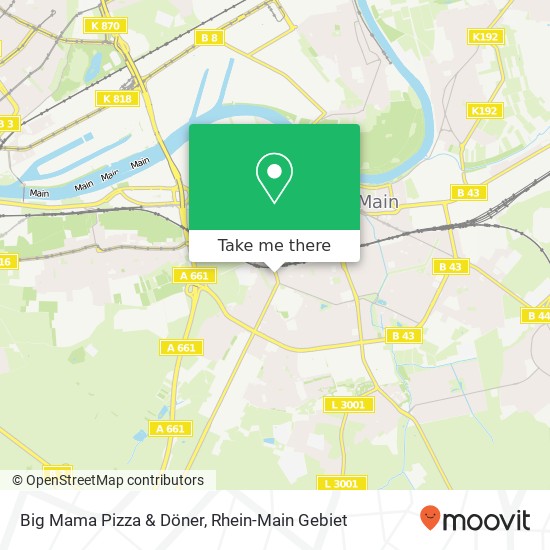 Big Mama Pizza & Döner map