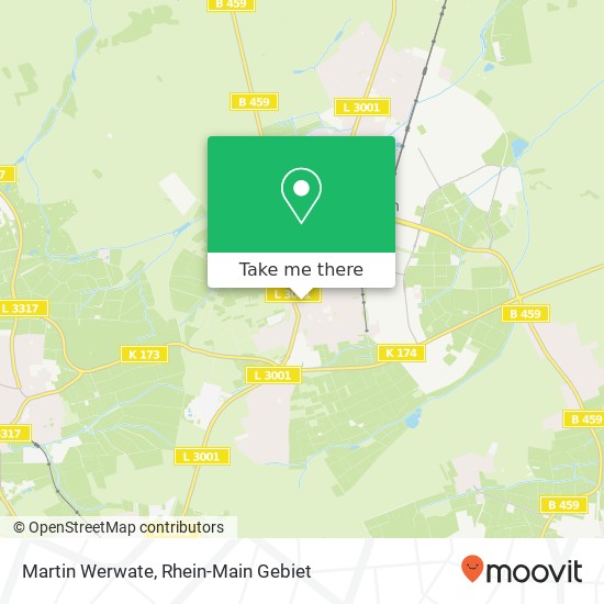 Карта Martin Werwate