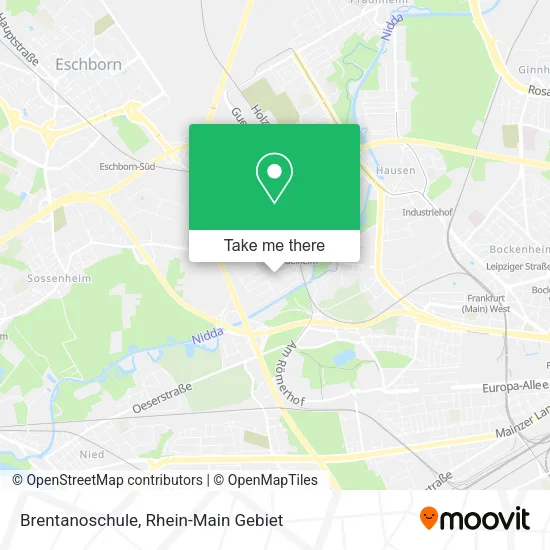 Карта Brentanoschule