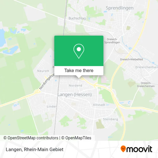 Langen map