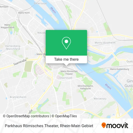 Карта Parkhaus Römisches Theater