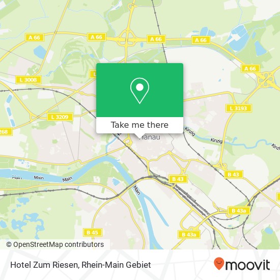 Hotel Zum Riesen map