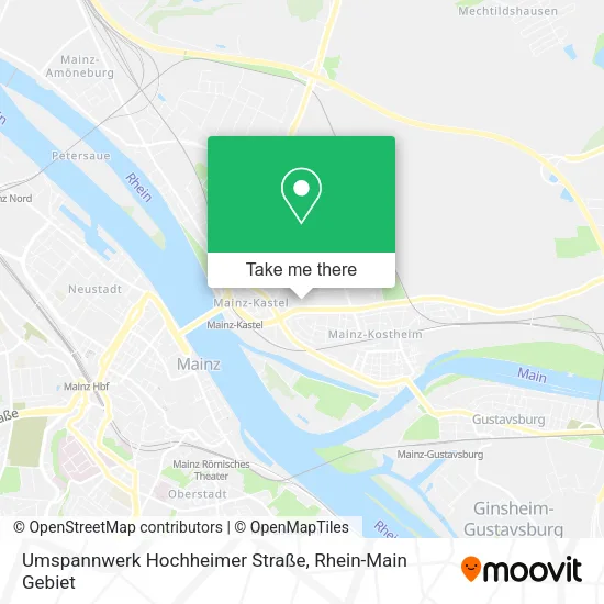 Карта Umspannwerk Hochheimer Straße