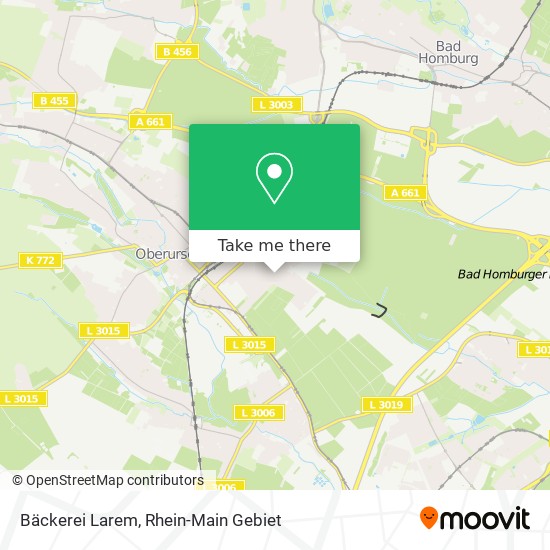 Bäckerei Larem map