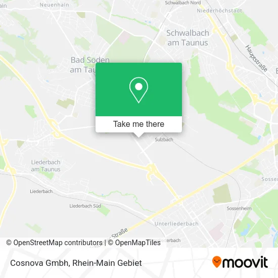 Карта Cosnova Gmbh