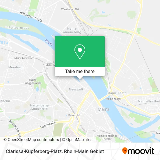 Карта Clarissa-Kupferberg-Platz