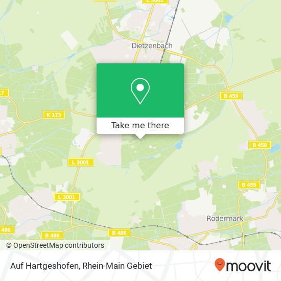 Auf Hartgeshofen map