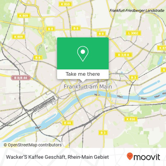 Wacker’S Kaffee Geschäft map