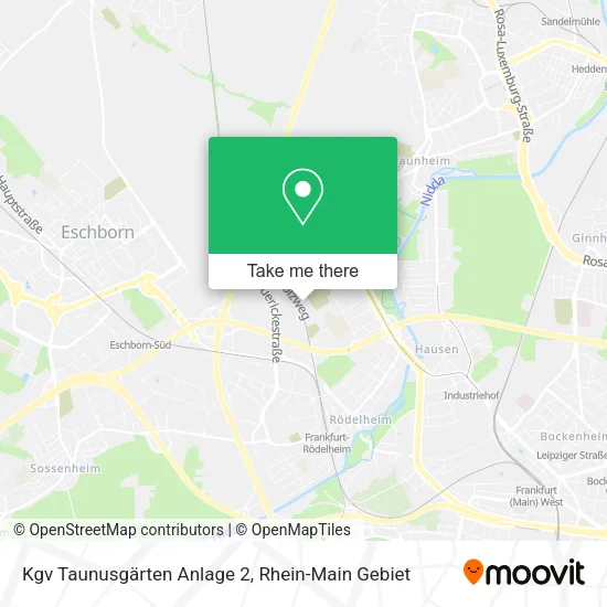 Карта Kgv Taunusgärten Anlage 2